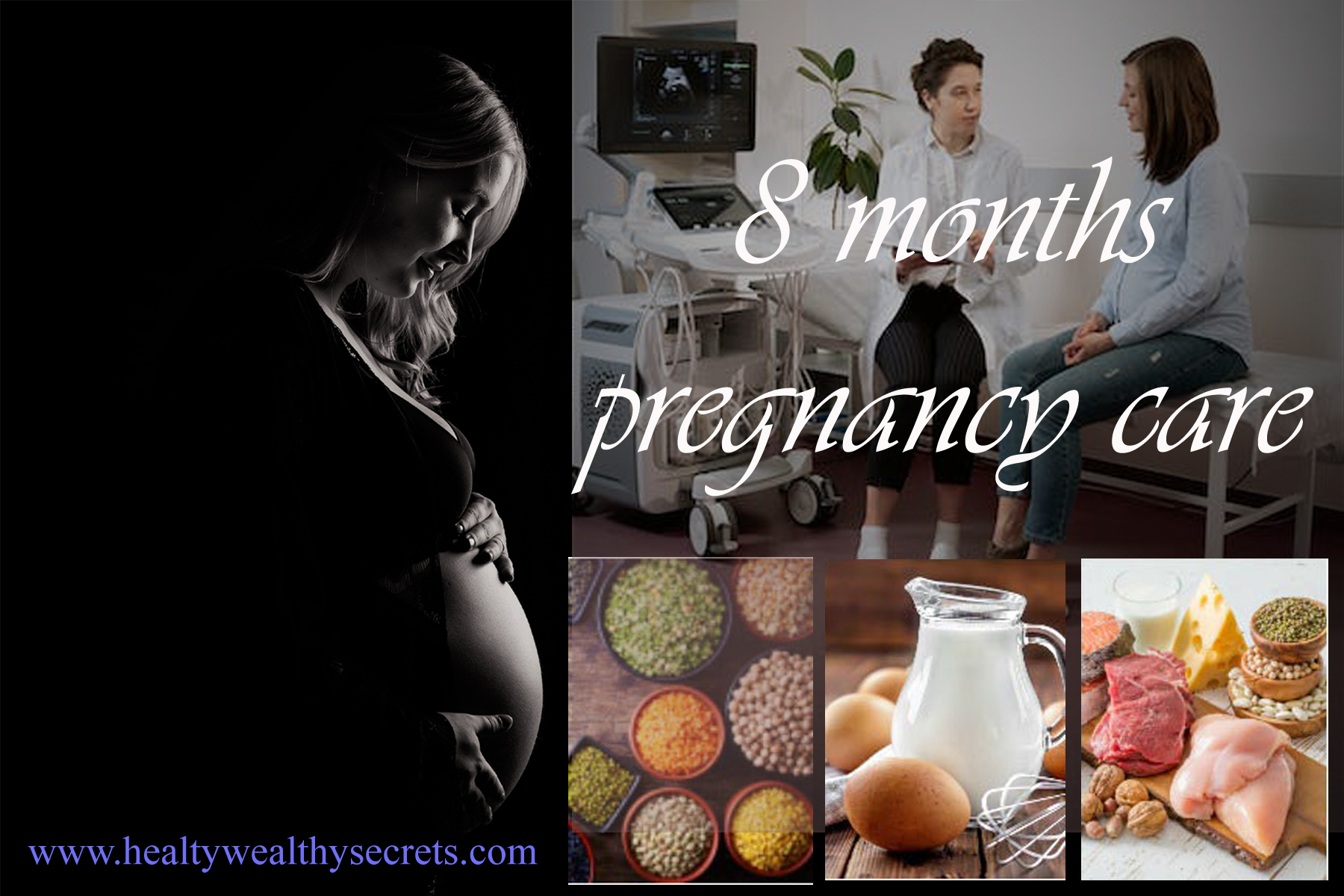 8 months pregnant - Symptoms, Baby Growth, Baby size, Caring Tips as well as Do's and Don'ts